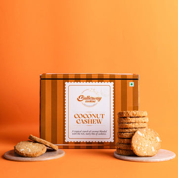 Coconut Cashew Cookies - Sumukh