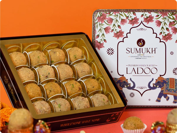 Sumukh Ladoos - In the vibrant food city of Indore - Sumukh
