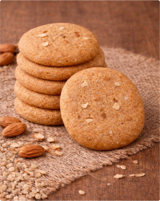 Jowar Almond Cookies