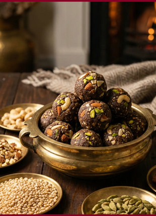 Urad Dry Fruits Laddoo
