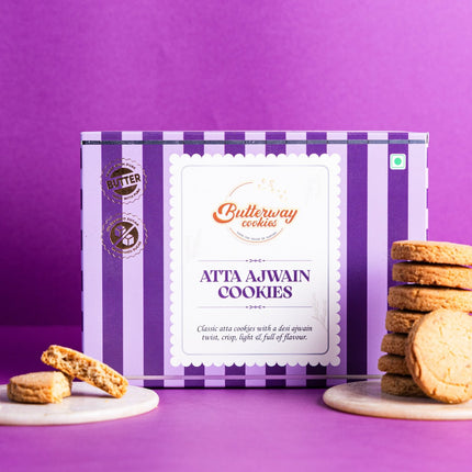 Atta Ajwain Cookies - Sumukh
