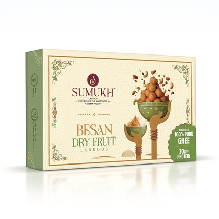 Besan Dry Fruits Laddoo - Sumukh