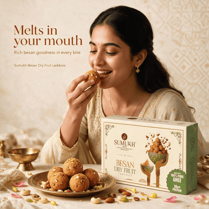 Besan Dry Fruits Laddoo - Sumukh