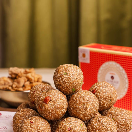 Gud Tilli Dry Fruits Ladoo - Sumukh