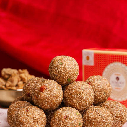 Gud Tilli Dry Fruits Ladoo - Sumukh