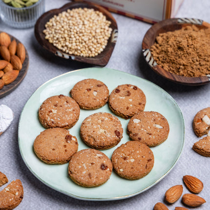 Jowar Almond Cookies - Sumukh