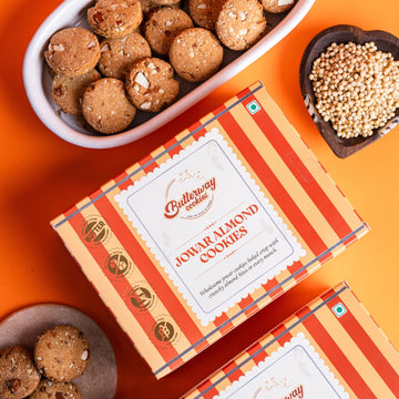 Jowar Almond Cookies - Sumukh