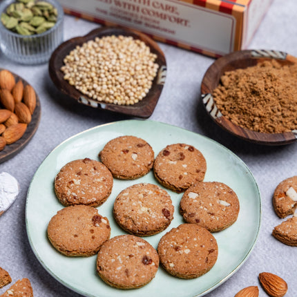 Jowar Almond Cookies - Sumukh