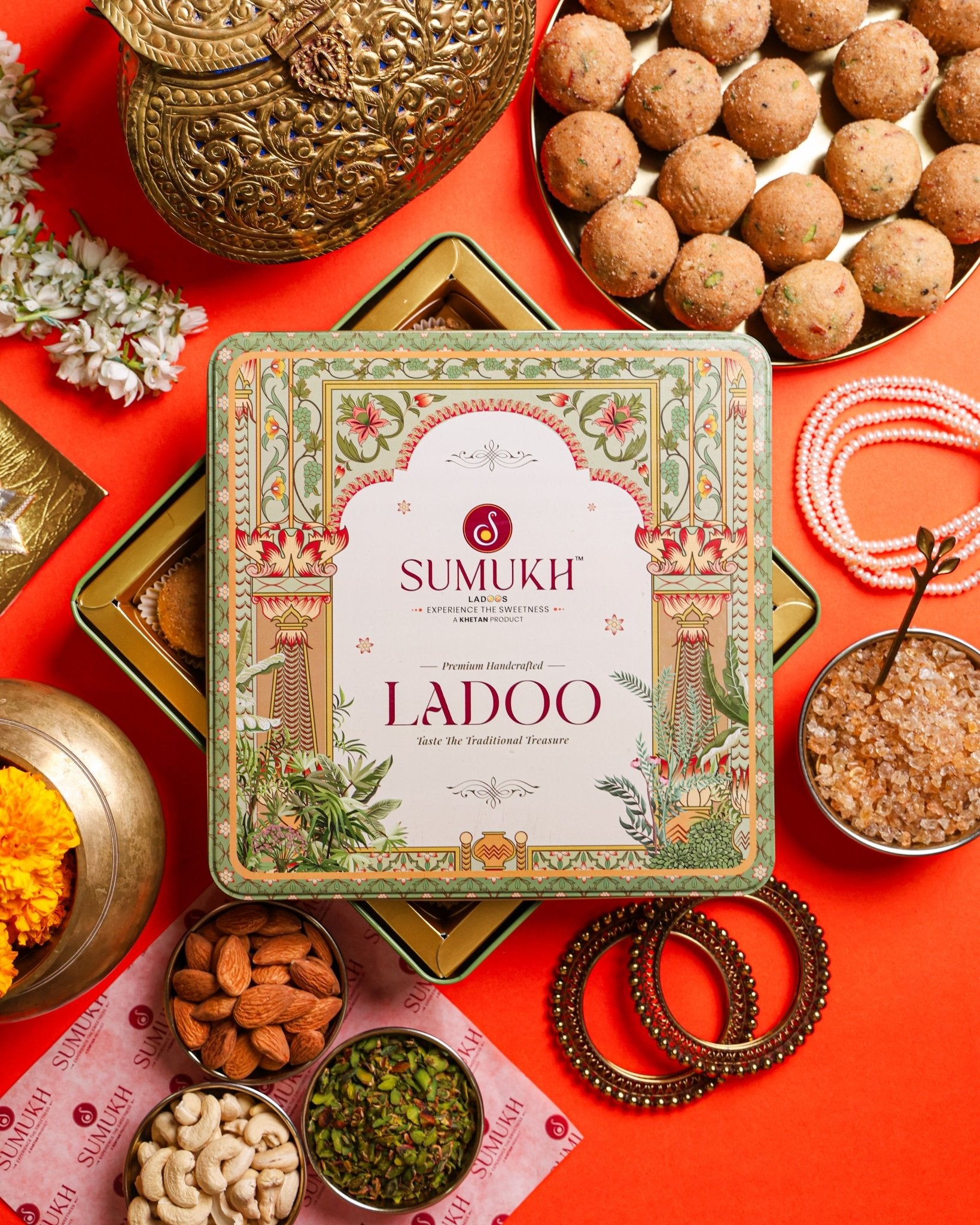 Sumukh Raj Moong Dry Fruits Laddoo – Sumukh