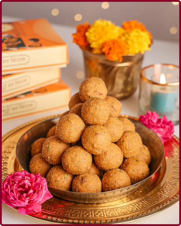 Besan Dry Fruits Laddoo