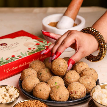 Premium Low Sugar Gond Ladoo - Sumukh