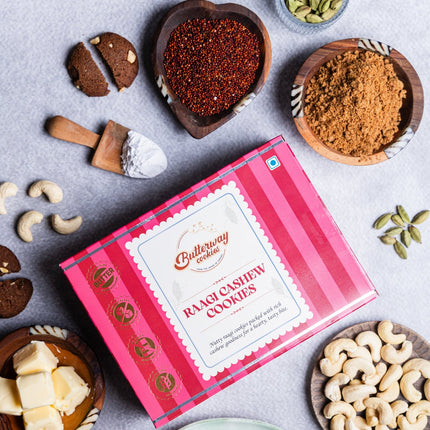 Raagi Cashew Cookies - Sumukh