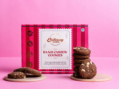 Raagi Cashew Cookies - Sumukh