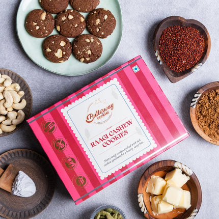 Raagi Cashew Cookies - Sumukh